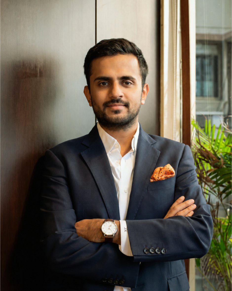 Sunny Kothari, Proprietor of Kothari Properties, in his Mumbai office